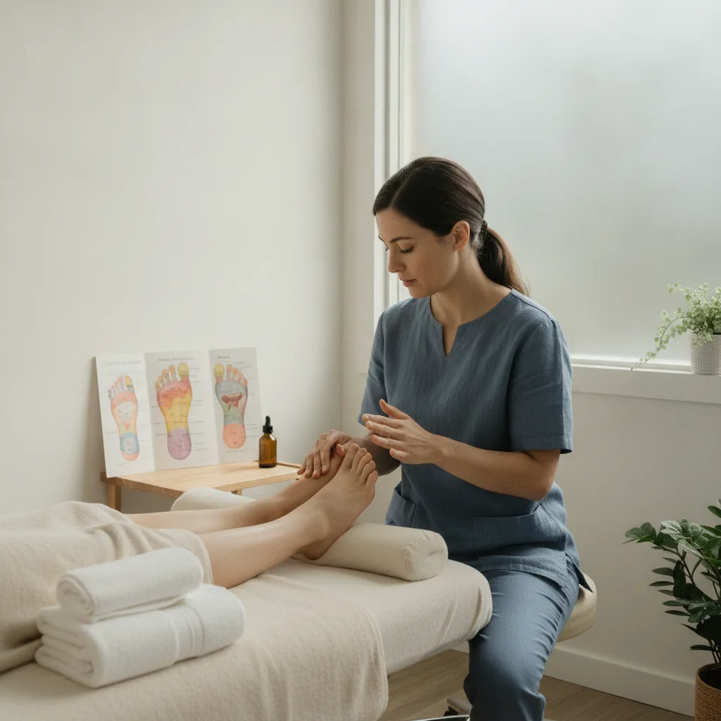 Différence réflexologie massage des pieds – le guide 2026